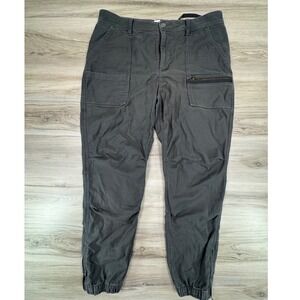 REI Co-op Pants Womens 14 Gray Utility Hiking Cargo Zips gorpcore streetwear